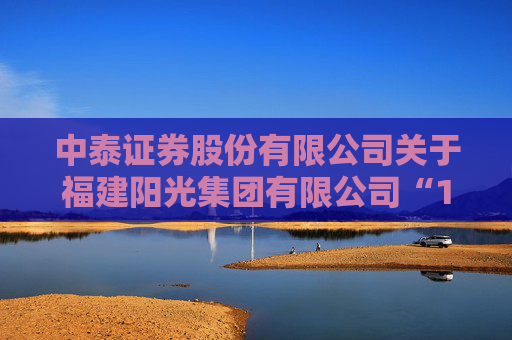 中泰证券股份有限公司关于福建阳光集团有限公司“19阳集01”“19阳集02”与“19阳集03”未能按期兑付本息的处置工作进展的临时受托管理事务报告