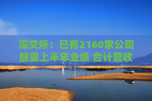 深交所：已有2160家公司披露上半年业绩 合计营收超7万亿