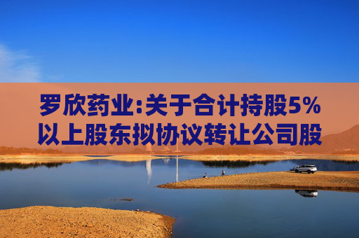 罗欣药业:关于合计持股5%以上股东拟协议转让公司股份暨权益变动的提示性公告
