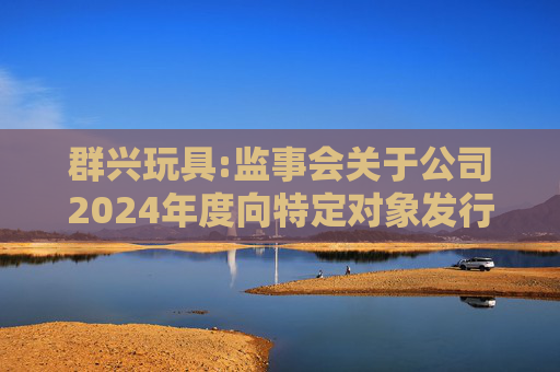 群兴玩具:监事会关于公司2024年度向特定对象发行A股股票的书面审核意见