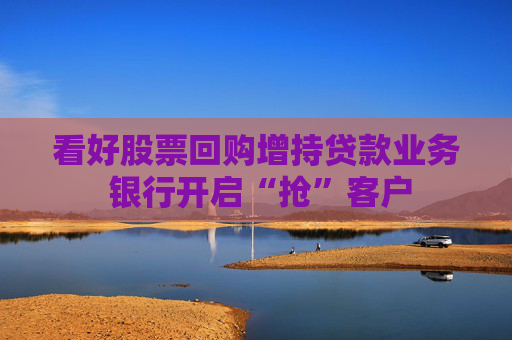 看好股票回购增持贷款业务 银行开启“抢”客户