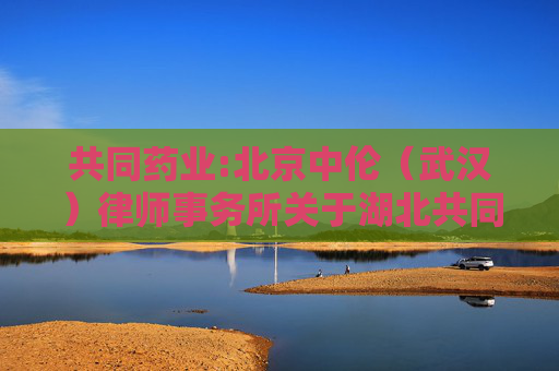 共同药业:北京中伦（武汉）律师事务所关于湖北共同药业股份有限公司2024年第三次临时股东大会的法律意见书