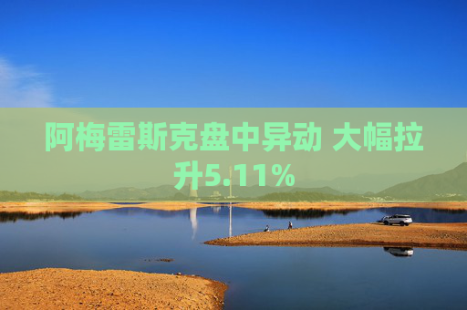 阿梅雷斯克盘中异动 大幅拉升5.11%