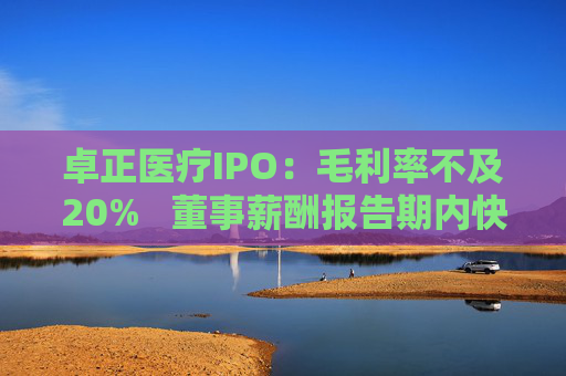 卓正医疗IPO：毛利率不及20%   董事薪酬报告期内快速增长