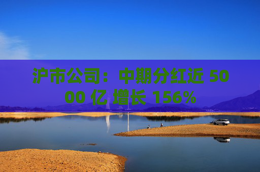 沪市公司：中期分红近 5000 亿 增长 156%