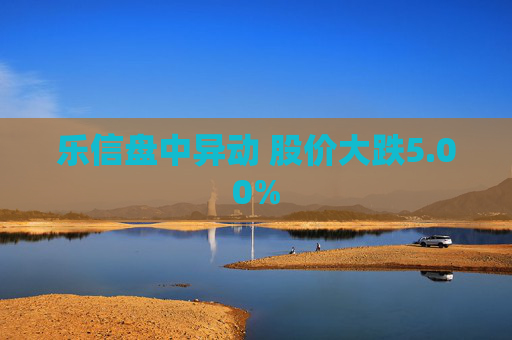 乐信盘中异动 股价大跌5.00%