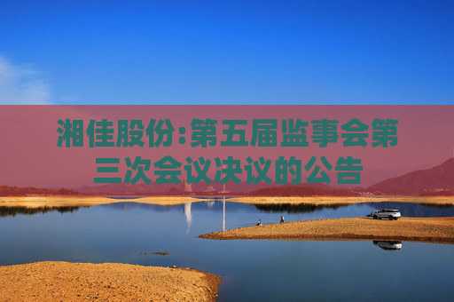 湘佳股份:第五届监事会第三次会议决议的公告