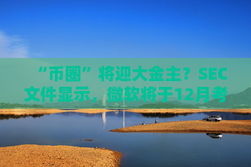 “币圈”将迎大金主？SEC文件显示，微软将于12月考虑是否投资比特币