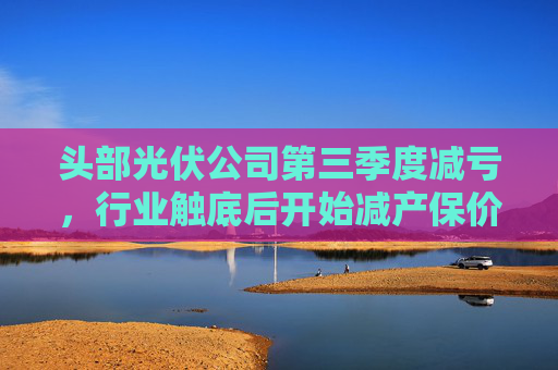 头部光伏公司第三季度减亏，行业触底后开始减产保价