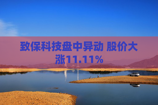 致保科技盘中异动 股价大涨11.11%