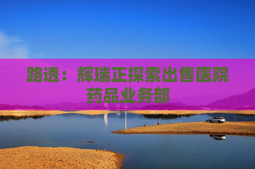 路透：辉瑞正探索出售医院药品业务部