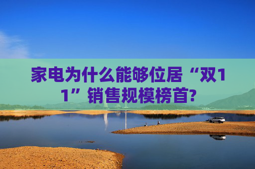 家电为什么能够位居“双11”销售规模榜首?