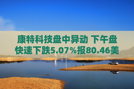 康特科技盘中异动 下午盘快速下跌5.07%报80.46美元