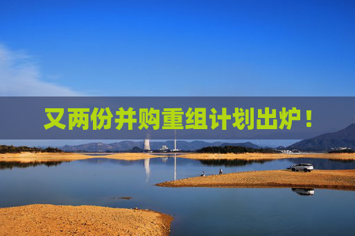 又两份并购重组计划出炉！