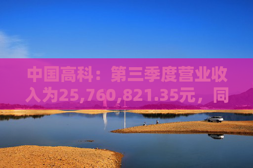中国高科：第三季度营业收入为25,760,821.35元，同比下降4.13%