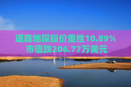 道森地探股价重挫10.89% 市值跌206.77万美元