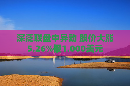 深泛联盘中异动 股价大涨5.26%报1.000美元