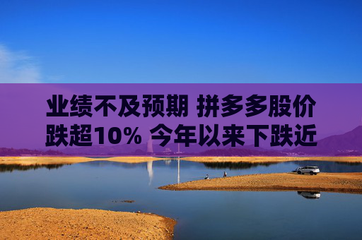 业绩不及预期 拼多多股价跌超10% 今年以来下跌近三成