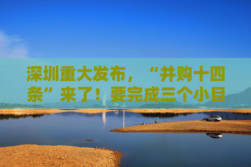 深圳重大发布，“并购十四条”来了！要完成三个小目标：15万亿元、100单、300亿元