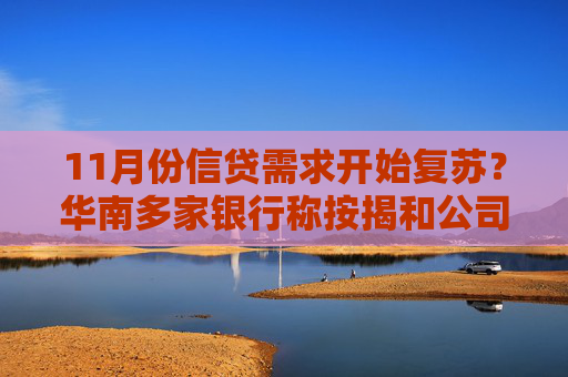 11月份信贷需求开始复苏？华南多家银行称按揭和公司信贷“有起色”，票据市场月末未现冲量