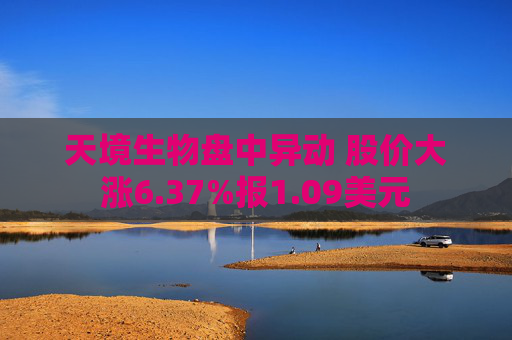 天境生物盘中异动 股价大涨6.37%报1.09美元