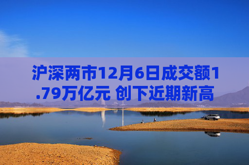 沪深两市12月6日成交额1.79万亿元 创下近期新高