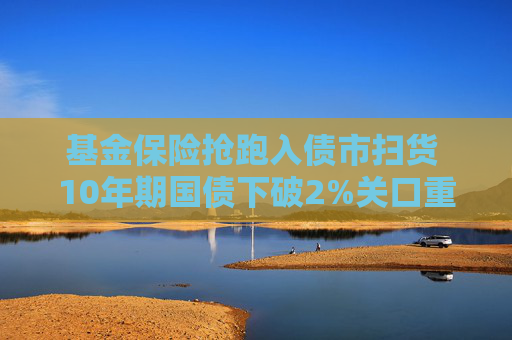 基金保险抢跑入债市扫货 10年期国债下破2%关口重回924点位