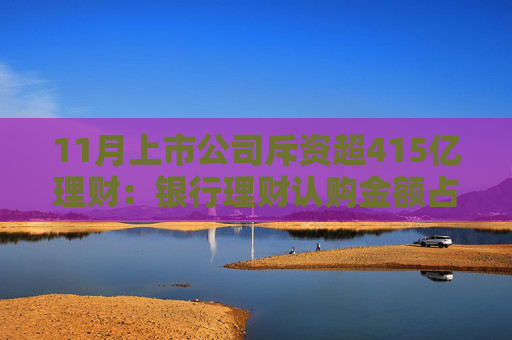 11月上市公司斥资超415亿理财：银行理财认购金额占比维持稳定 券商理财“受宠”