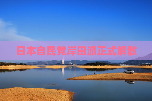 日本自民党岸田派正式解散