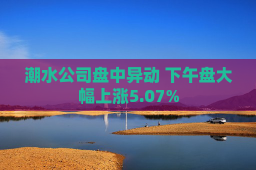 潮水公司盘中异动 下午盘大幅上涨5.07%