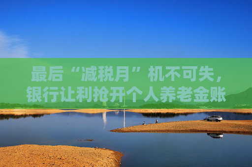 最后“减税月”机不可失，银行让利抢开个人养老金账户