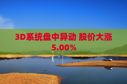 3D系统盘中异动 股价大涨5.00%