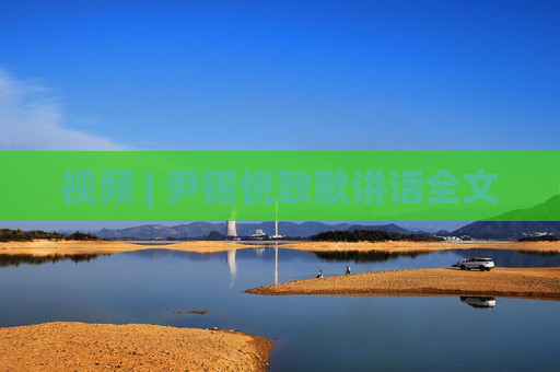 视频 | 尹锡悦致歉讲话全文