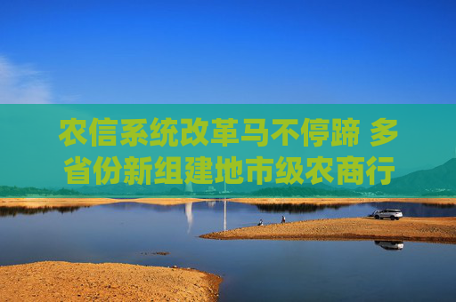 农信系统改革马不停蹄 多省份新组建地市级农商行