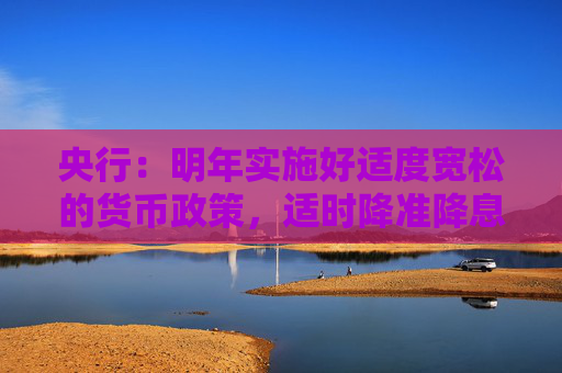 央行：明年实施好适度宽松的货币政策，适时降准降息，保持流动性充裕