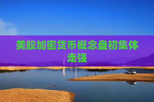 美股加密货币概念盘初集体走强