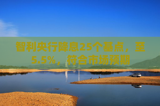智利央行降息25个基点，至5.5%，符合市场预期