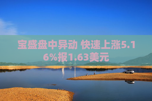 宝盛盘中异动 快速上涨5.16%报1.63美元