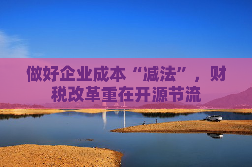 做好企业成本“减法”，财税改革重在开源节流