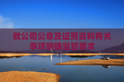就公司公章及证照资料有关事项明确监管要求