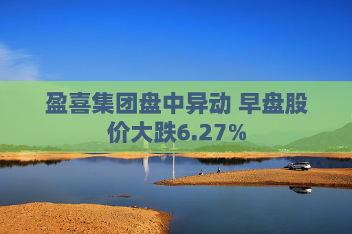 盈喜集团盘中异动 早盘股价大跌6.27%