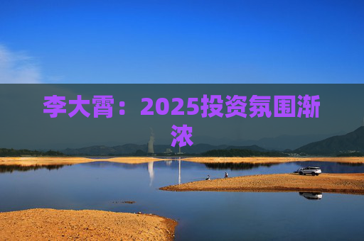 李大霄：2025投资氛围渐浓