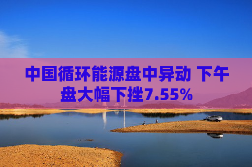 中国循环能源盘中异动 下午盘大幅下挫7.55%