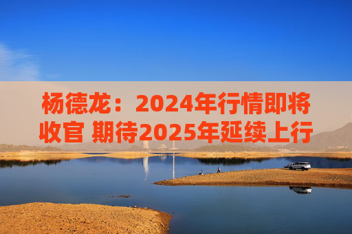 杨德龙：2024年行情即将收官 期待2025年延续上行趋势