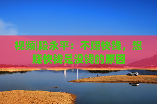 视频|段永平：不赚快钱，想赚快钱是没钱的原因