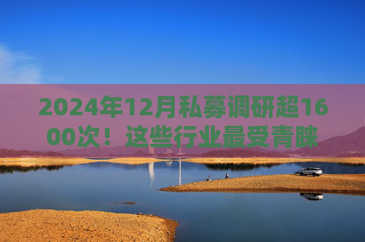 2024年12月私募调研超1600次！这些行业最受青睐