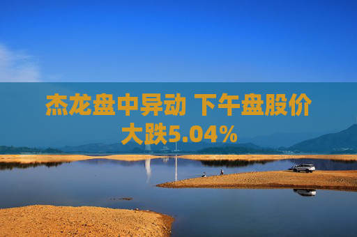 杰龙盘中异动 下午盘股价大跌5.04%