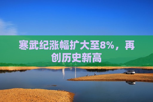寒武纪涨幅扩大至8%，再创历史新高