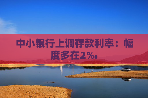 中小银行上调存款利率：幅度多在2‰