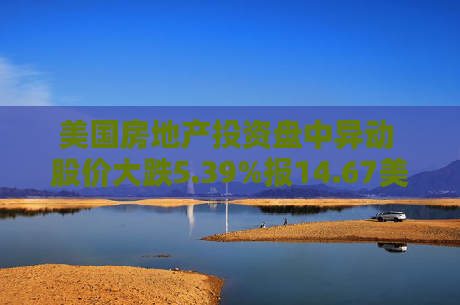 美国房地产投资盘中异动 股价大跌5.39%报14.67美元